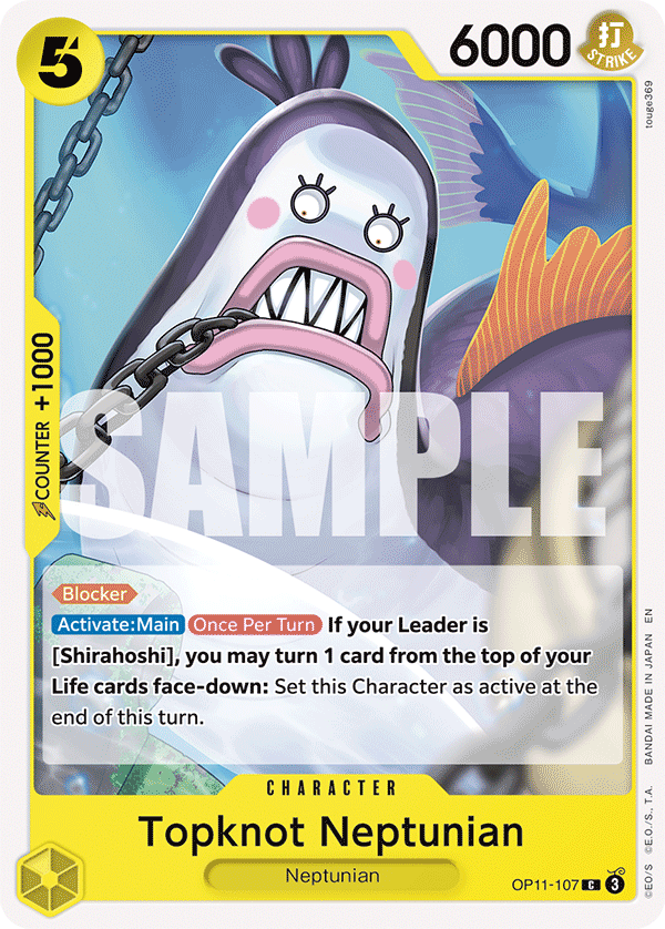 OP11-107 - Topknot Neptunian