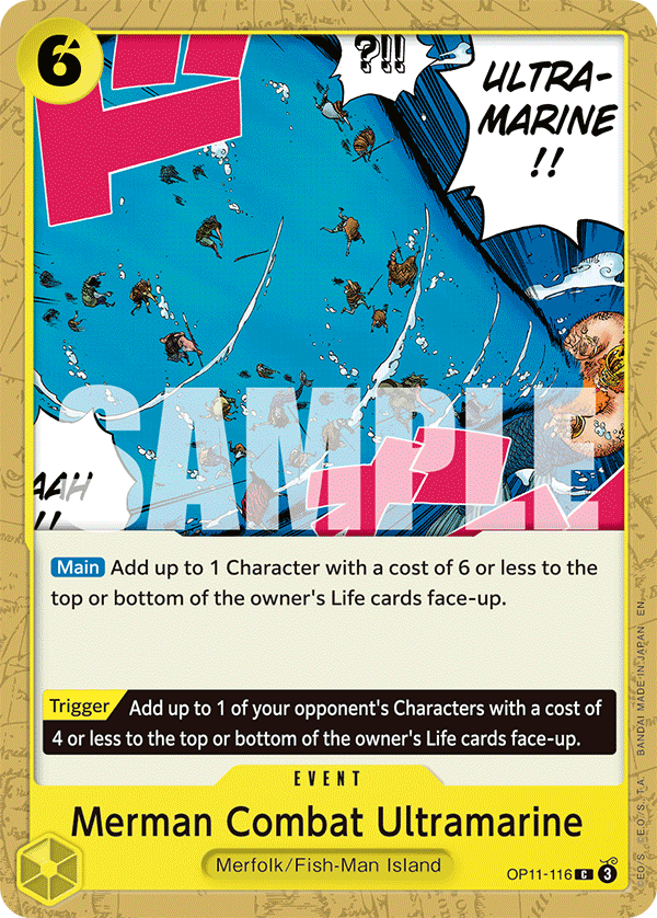 OP11-116 - Merman Combat Ultramarine