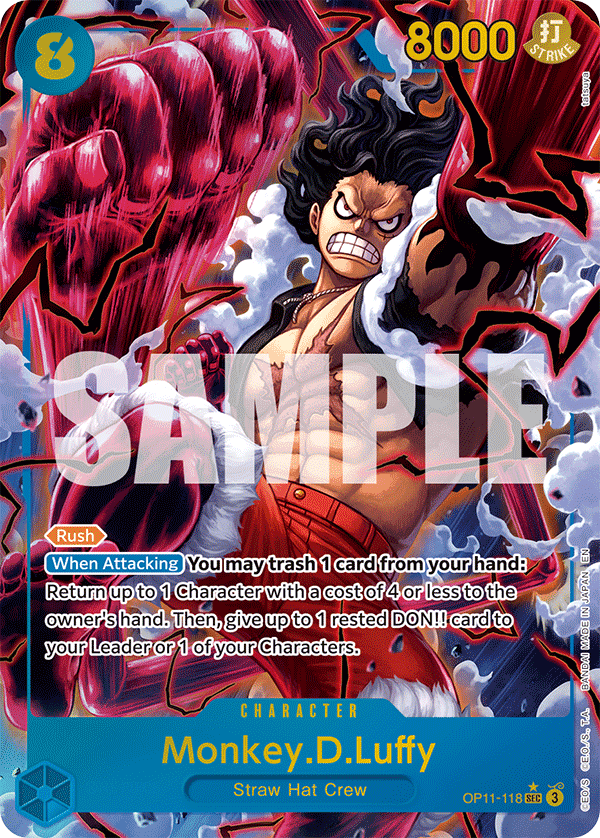 OP11-118 - Monkey D. Luffy