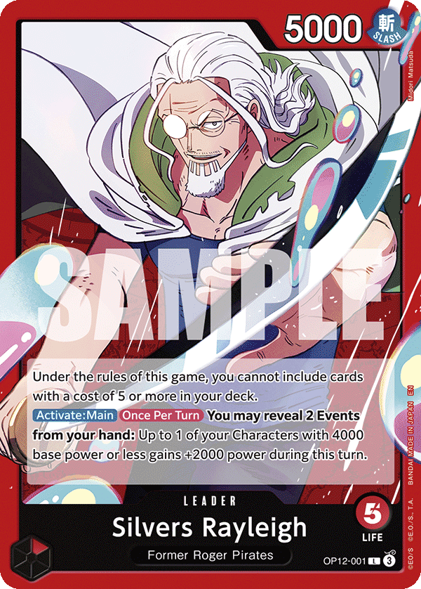 OP12-001 - Silvers Rayleigh
