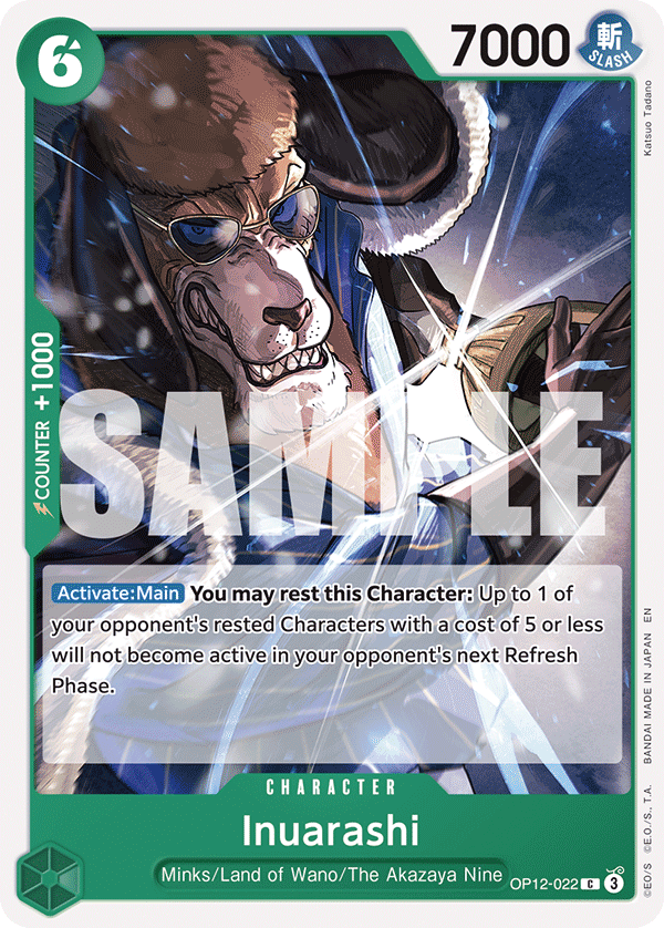 OP12-022 - Inuarashi