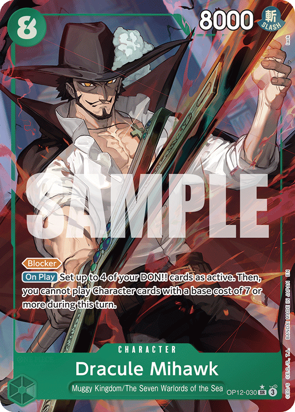 OP12-030 - Dracule Mihawk