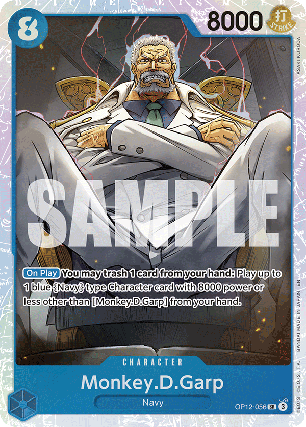 OP12-056 - Monkey D. Garp