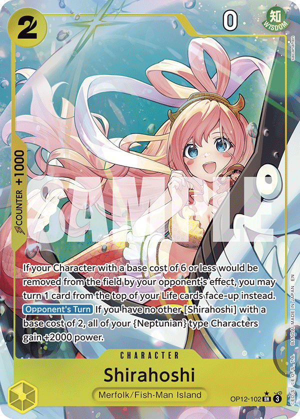OP12-102 - Shirahoshi