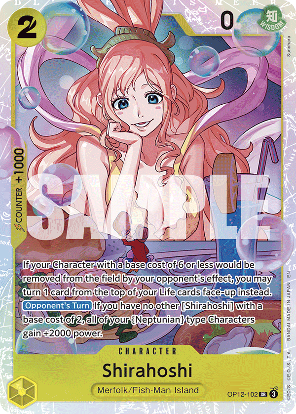 OP12-102 - Shirahoshi