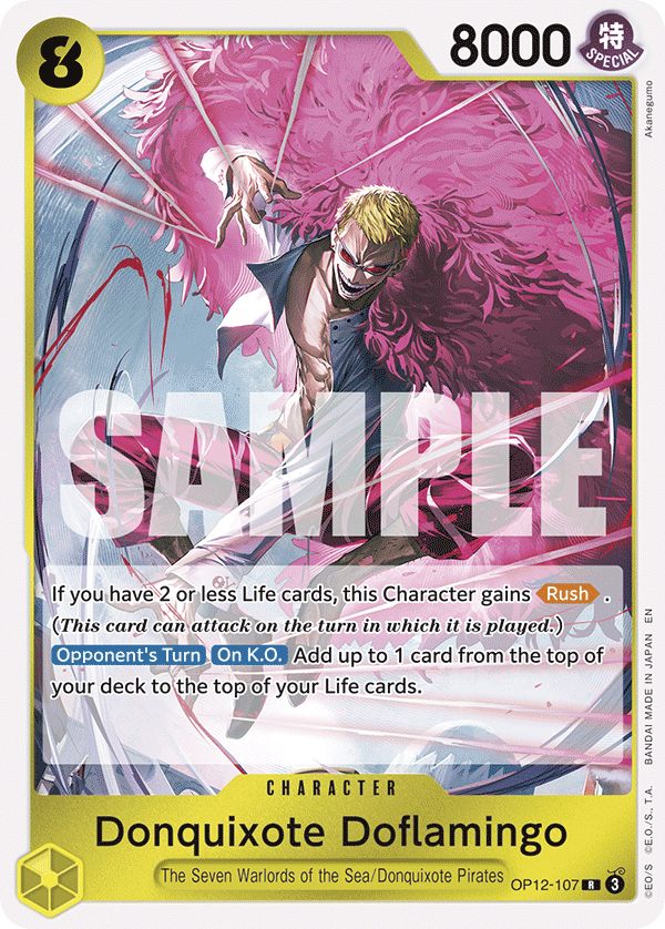 OP12-107 - Donquixote Doflamingo