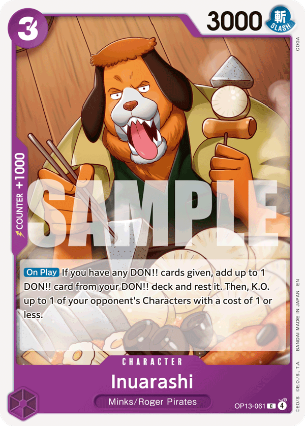 OP13-061 - Inuarashi