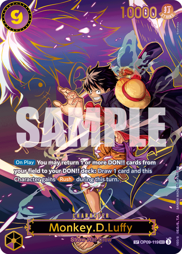 OP13-OP09-119 - Monkey D. Luffy