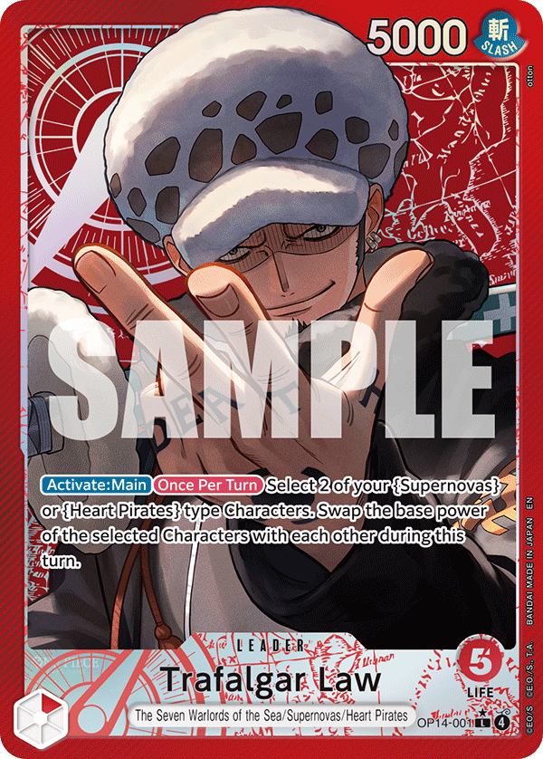 OP14-001 - Trafalgar Law