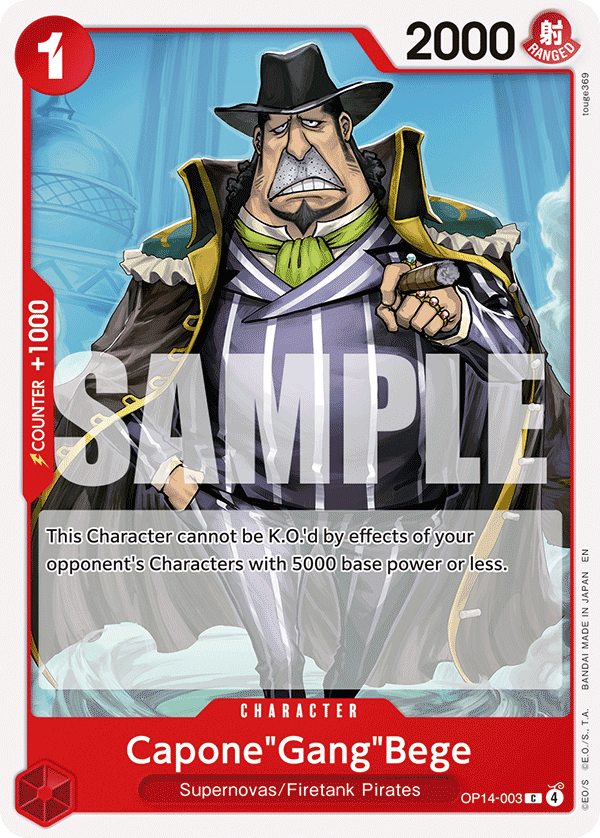 OP14-003 - Capone"Gang"Bege