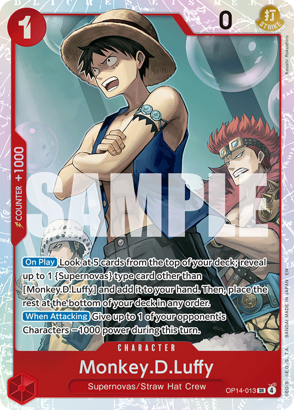 OP14-013 - Monkey D. Luffy
