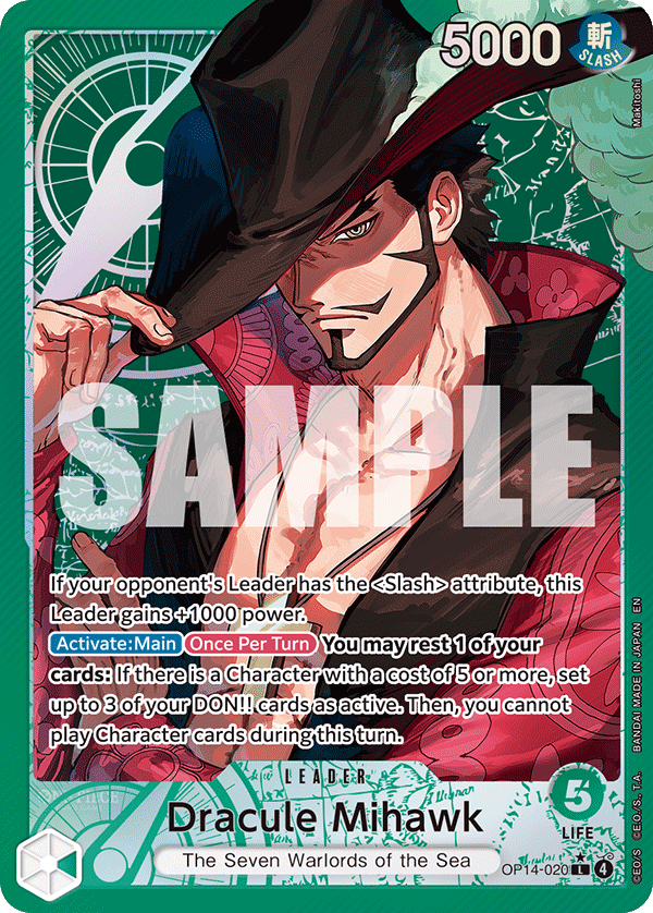 OP14-020 - Dracule Mihawk