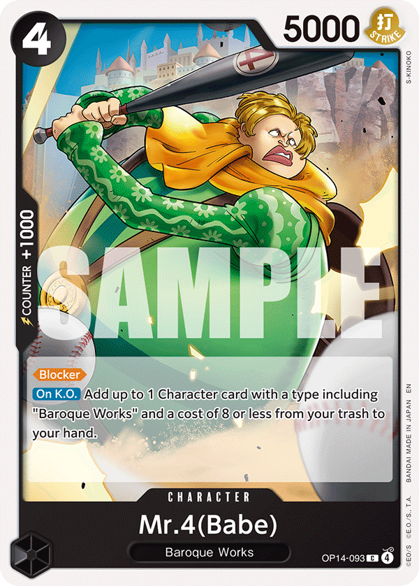 OP14-093 - Mr. 4(Babe)