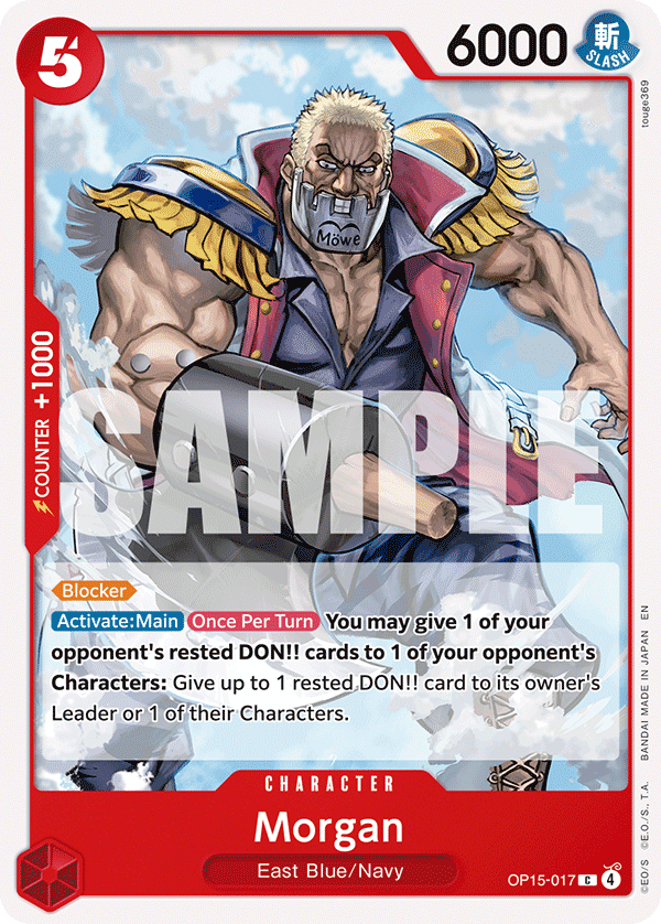 OP15-017 - Morgan