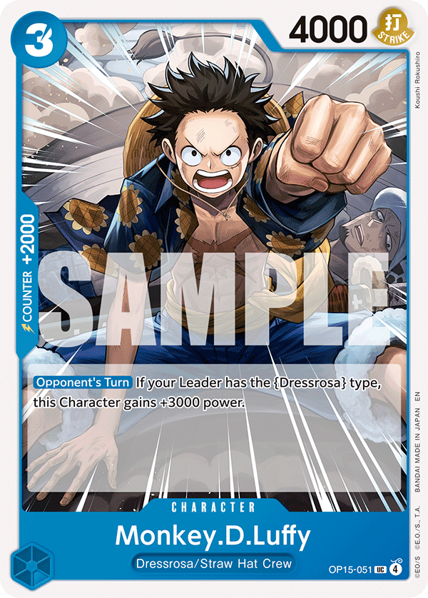 OP15-051 - Monkey D. Luffy