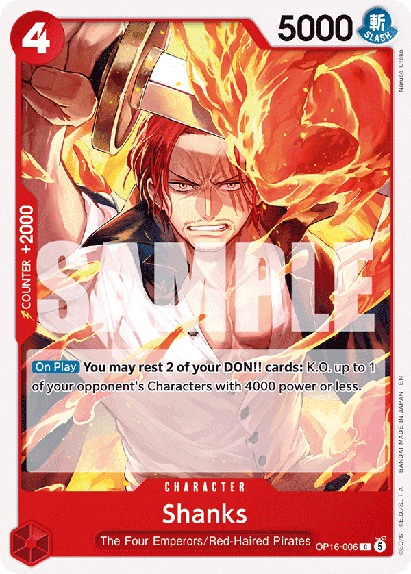 OP16-006 - Shanks