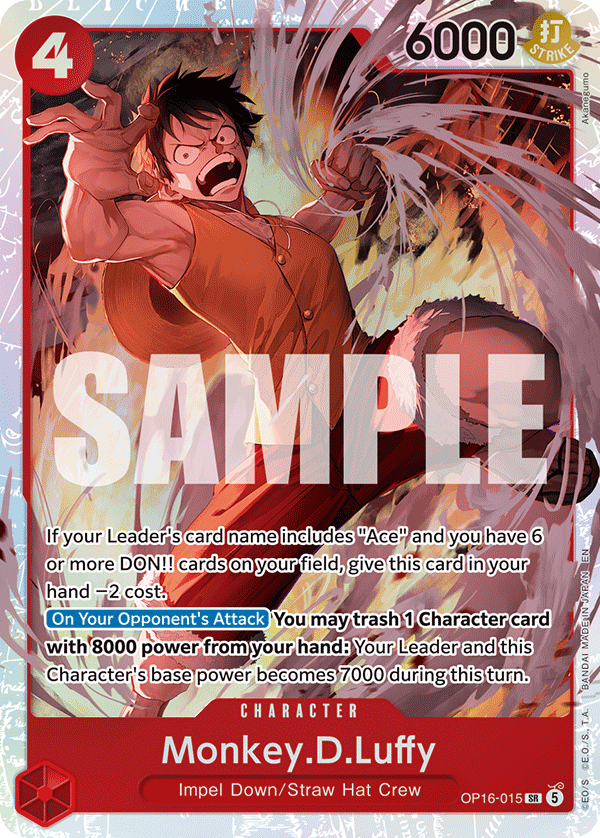 OP16-015 - Monkey D. Luffy