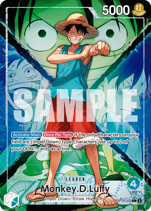 OP16-022 - Monkey D. Luffy