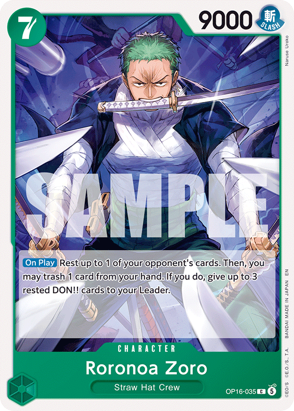 OP16-035 - Roronoa Zoro