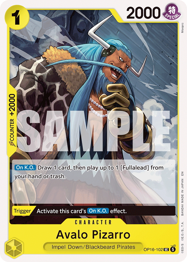 OP16-102 - Avalo Pizarro