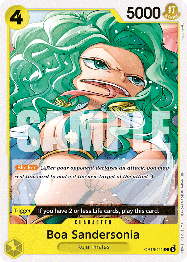 OP16-111 - Boa Sandersonia