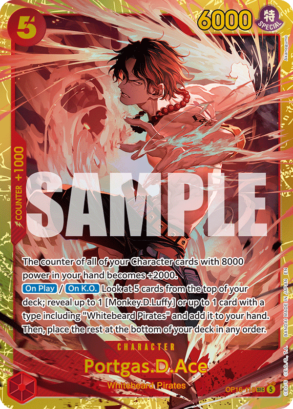OP16-118 - Portgas D. Ace