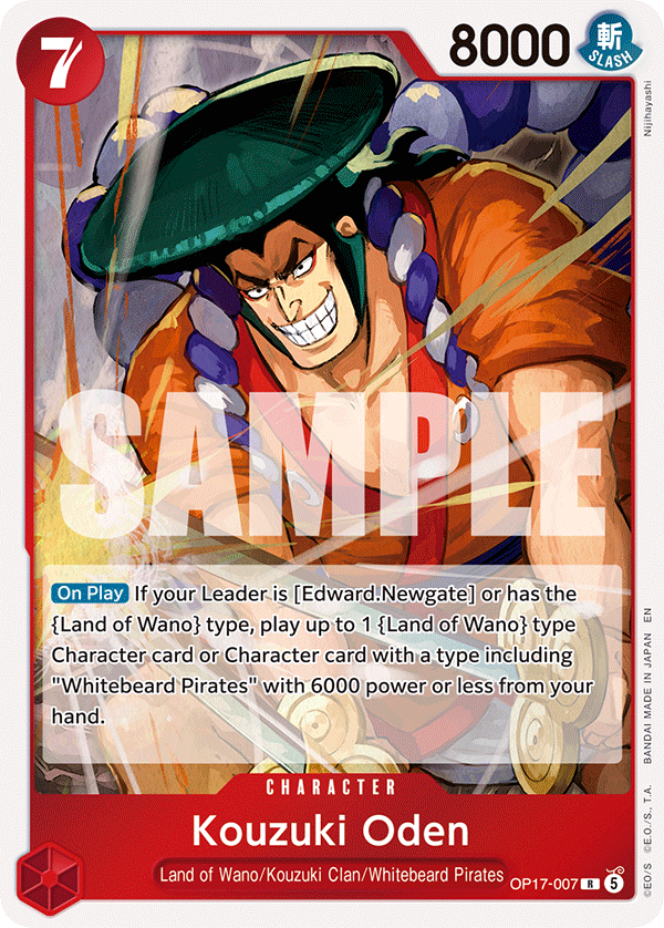 OP17-007 - Kouzuki Oden