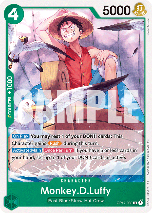 OP17-030 - Monkey D. Luffy