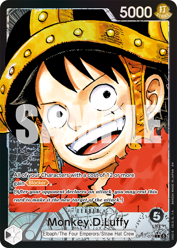 OP17-079 - Monkey D. Luffy