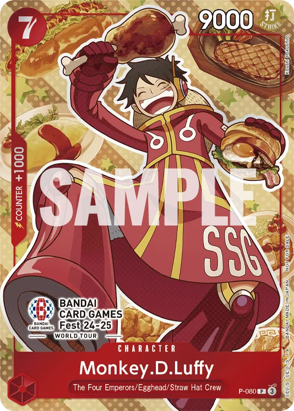 P-080 - Monkey D. Luffy