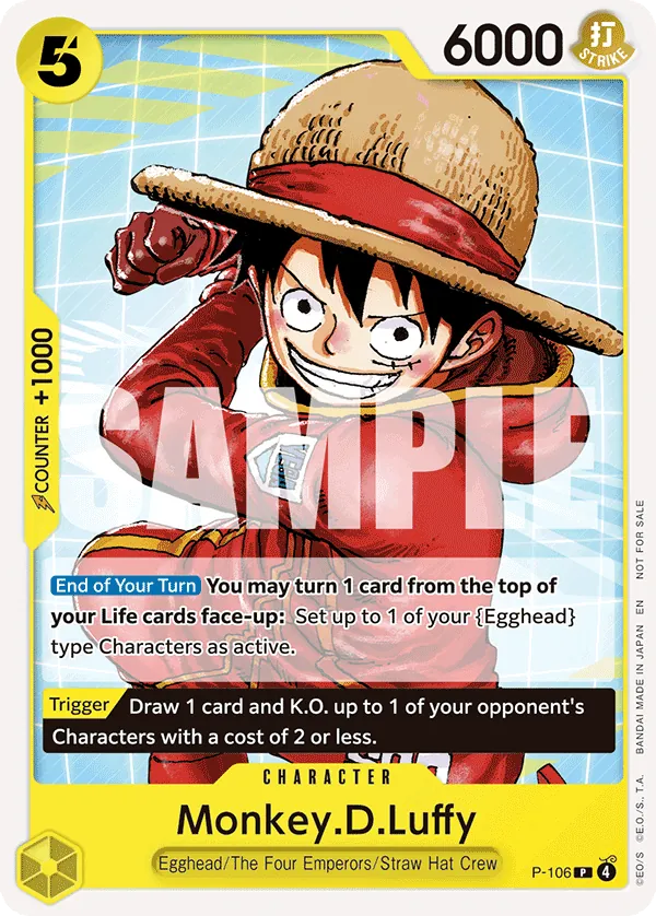 P-106 - Monkey D. Luffy