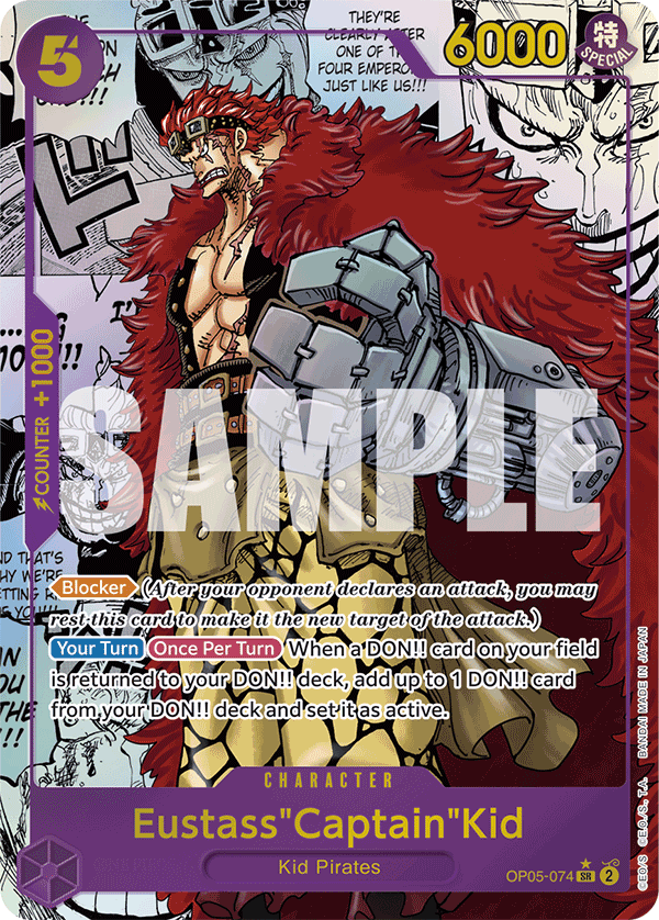 PRB01-OP05-074 - Eustass"Captain"Kid