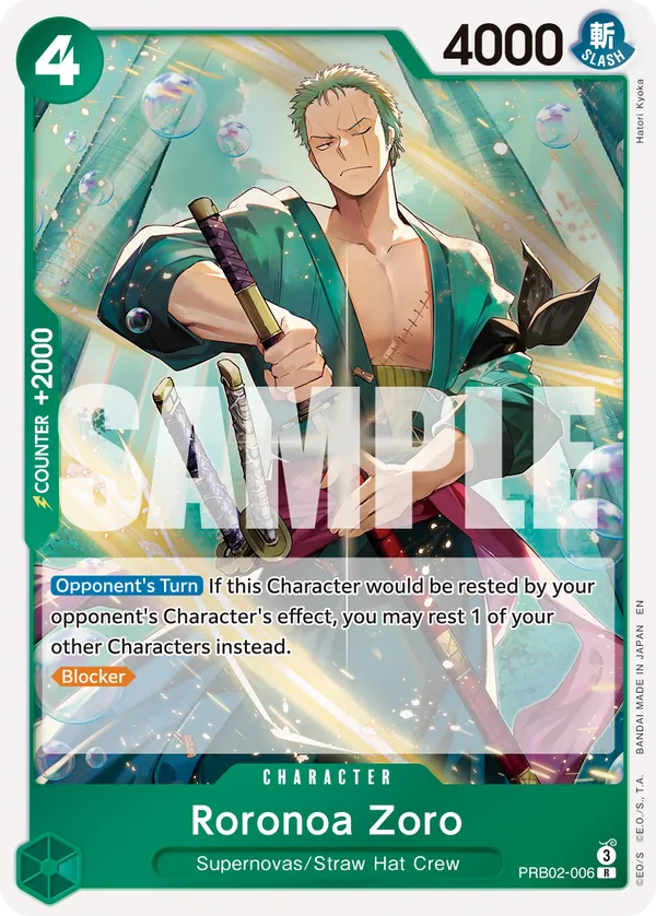 PRB02-006 - Roronoa Zoro