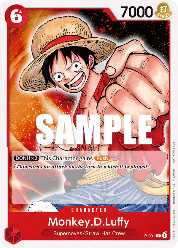 P-001 - Monkey D. Luffy