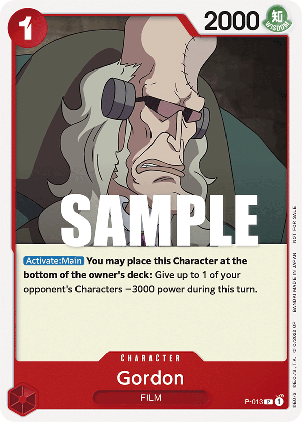 P-013 - Gordon