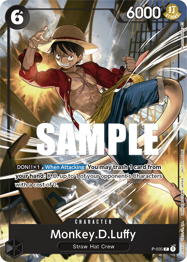 P-035 - Monkey D. Luffy