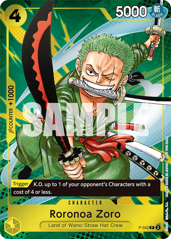 P-042 - Roronoa Zoro
