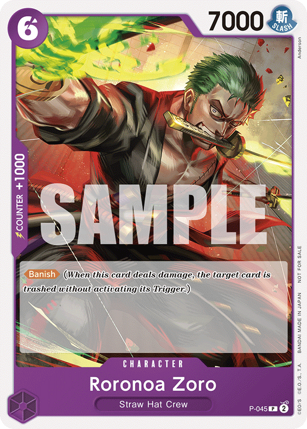 P-045 - Roronoa Zoro