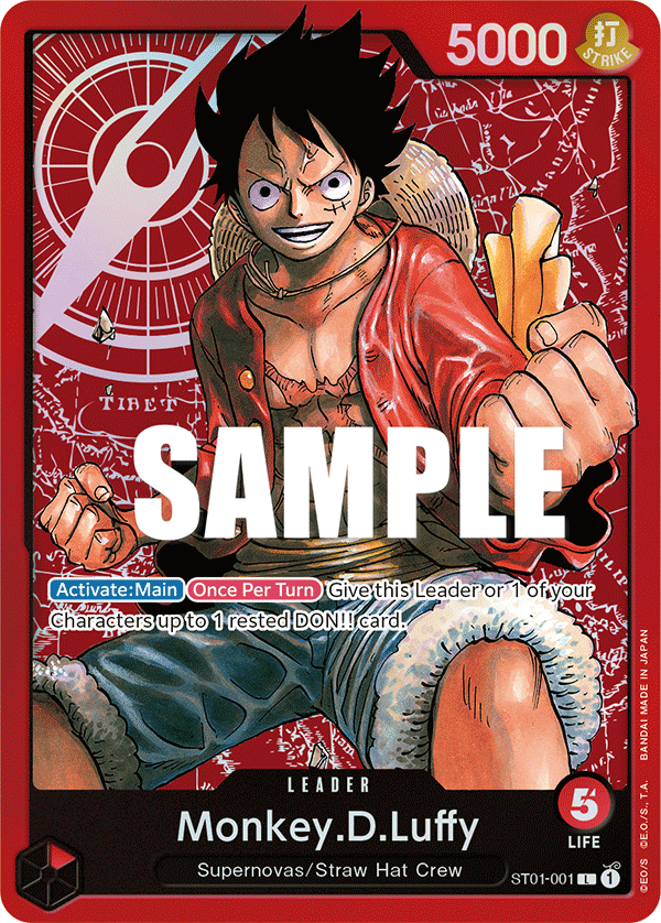 ST01-001 - Monkey D. Luffy