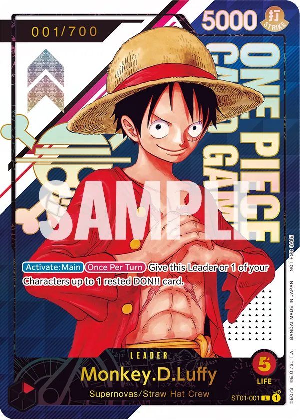 ST01-001 - Monkey D. Luffy