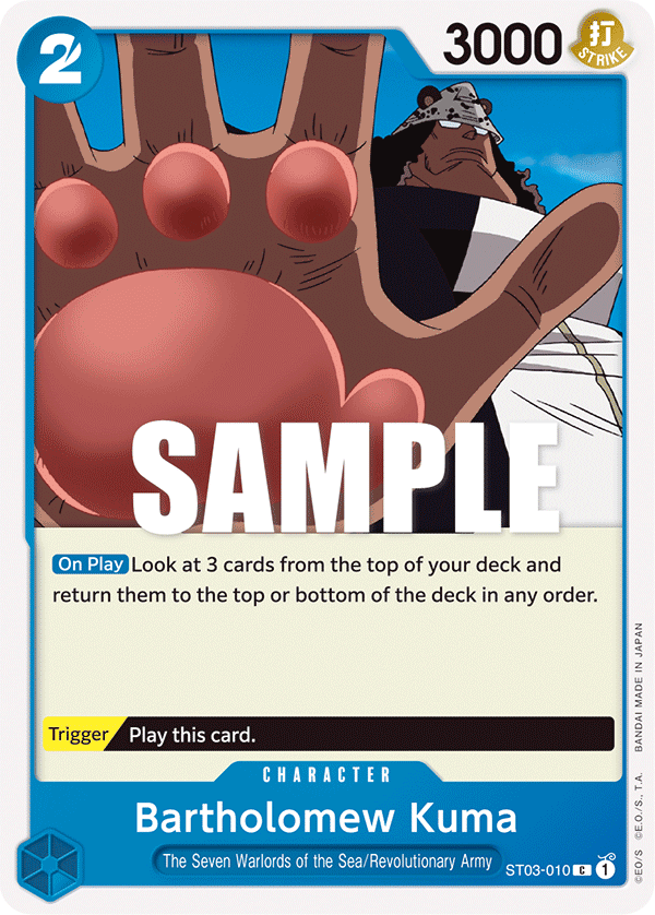 ST03-010 - Bartholomew Kuma