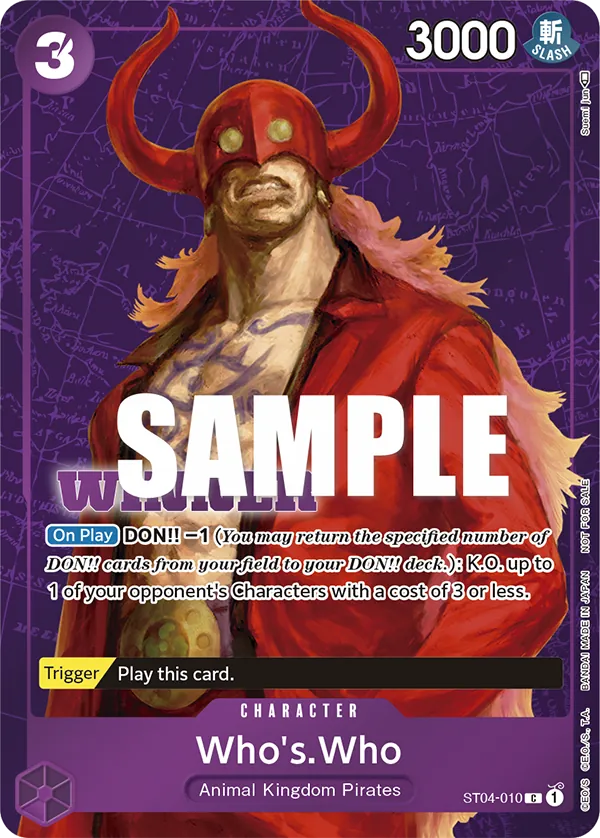 ST04-010 - Who’s Who