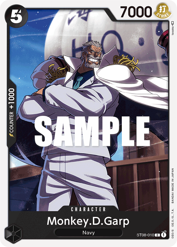 ST08-010 - Monkey D. Garp