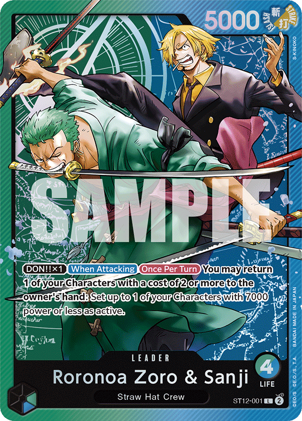 ST12-001 - Roronoa Zoro & Sanji