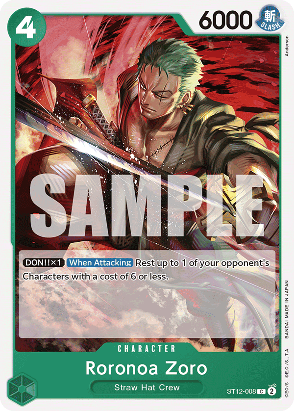 ST12-008 - Roronoa Zoro