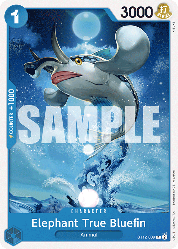 ST12-009 - Elephant True Bluefin