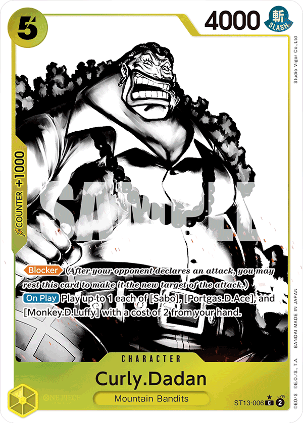 ST13-006 - Curly Dadan