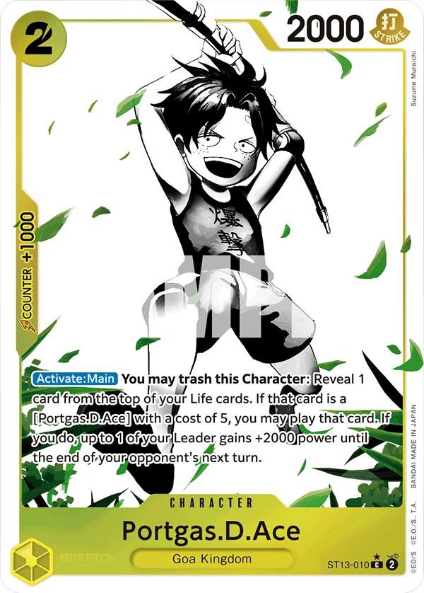 ST13-010 - Portgas D. Ace