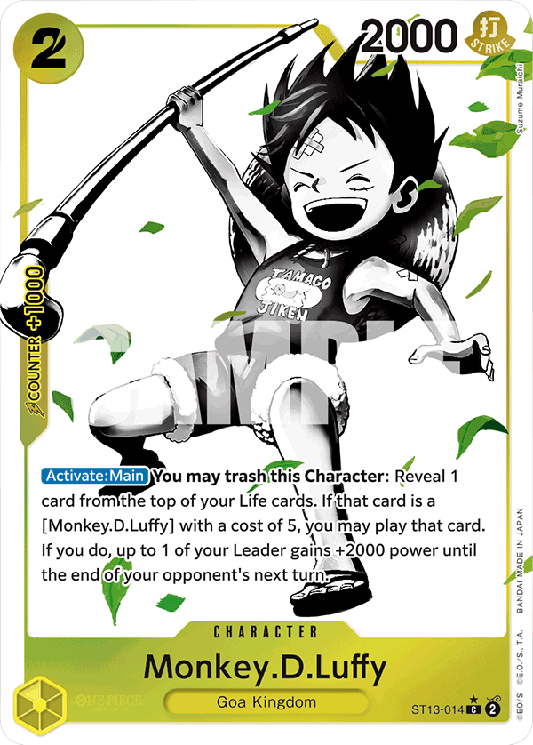 ST13-014 - Monkey D. Luffy