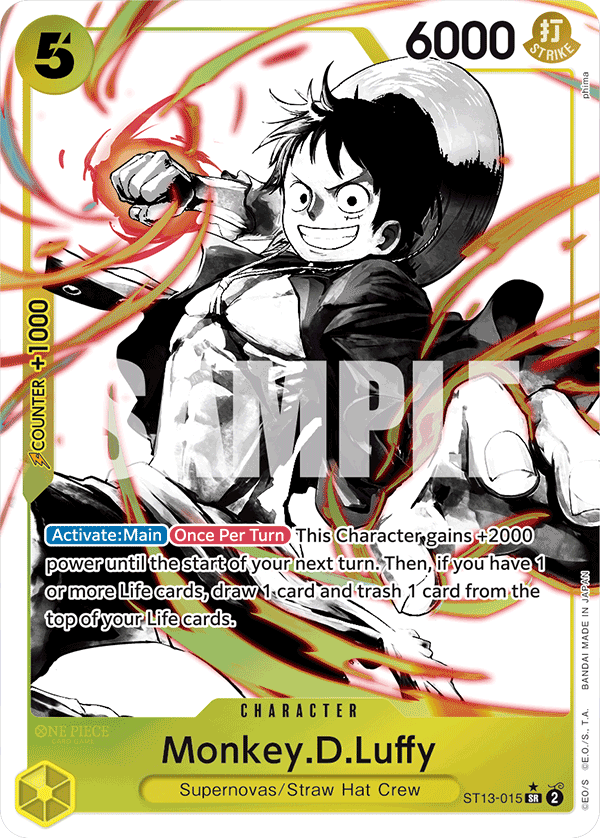 ST13-015 - Monkey D. Luffy